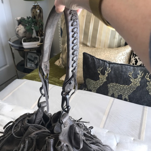 ALL SAINTS Spitalfields BoHo Leather Fringe Bag. This bag is beyond gorgeous! - Picture 13 of 15